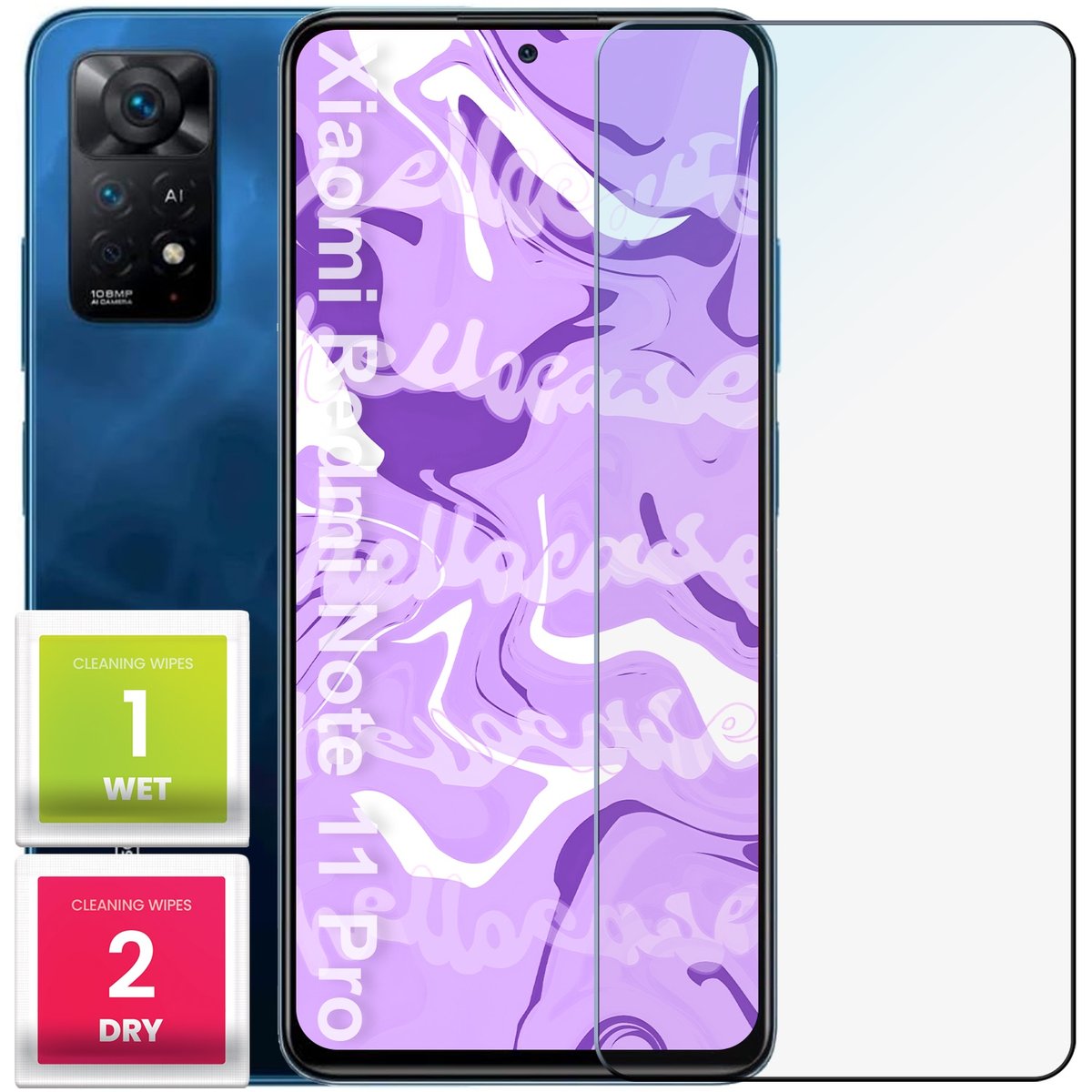 SZKŁO HARTOWANE 9H DO REDMI NOTE 11 PRO / 11PRO+