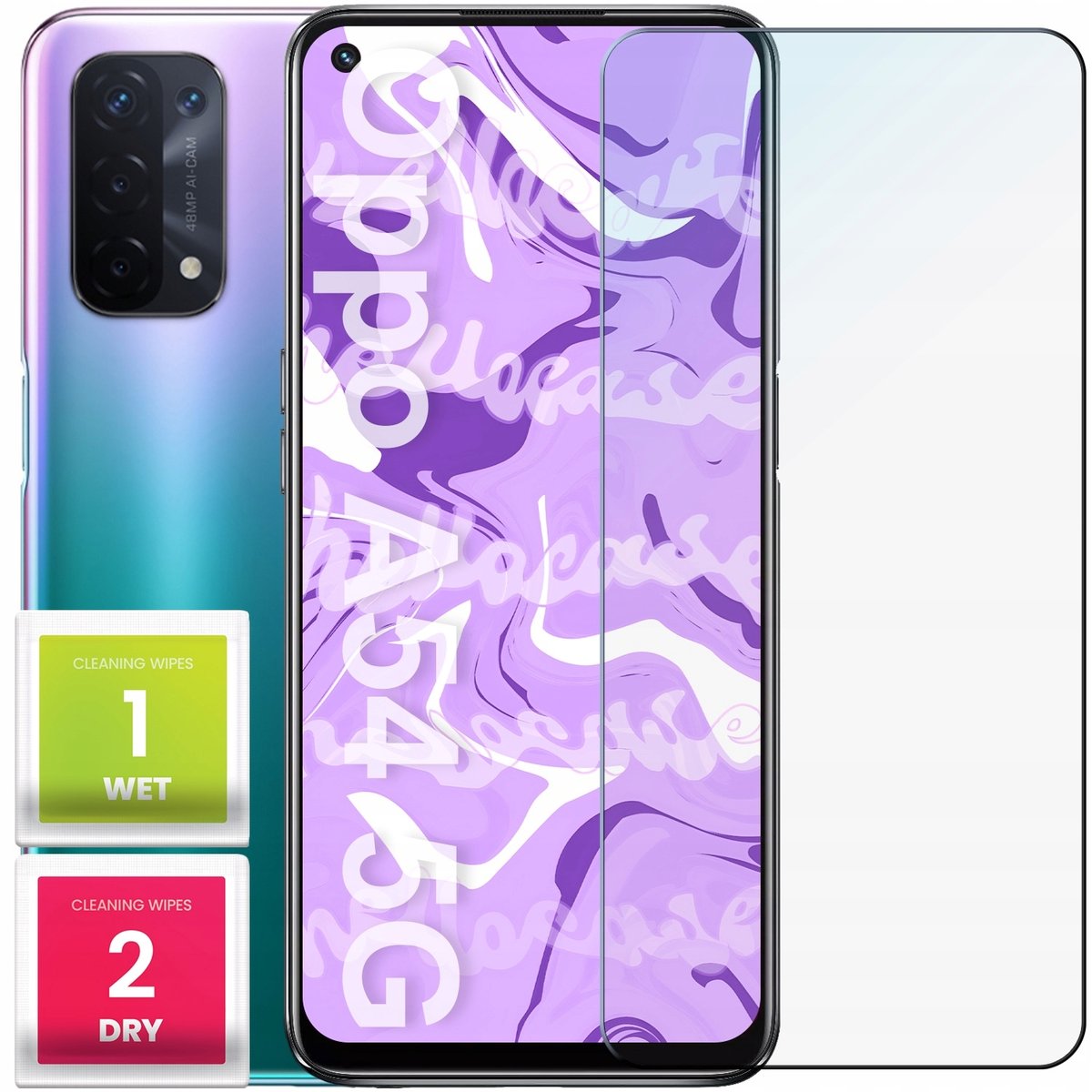 Szkło Hartowane 9H Do Oppo A54 / A74 5G / A93 5G