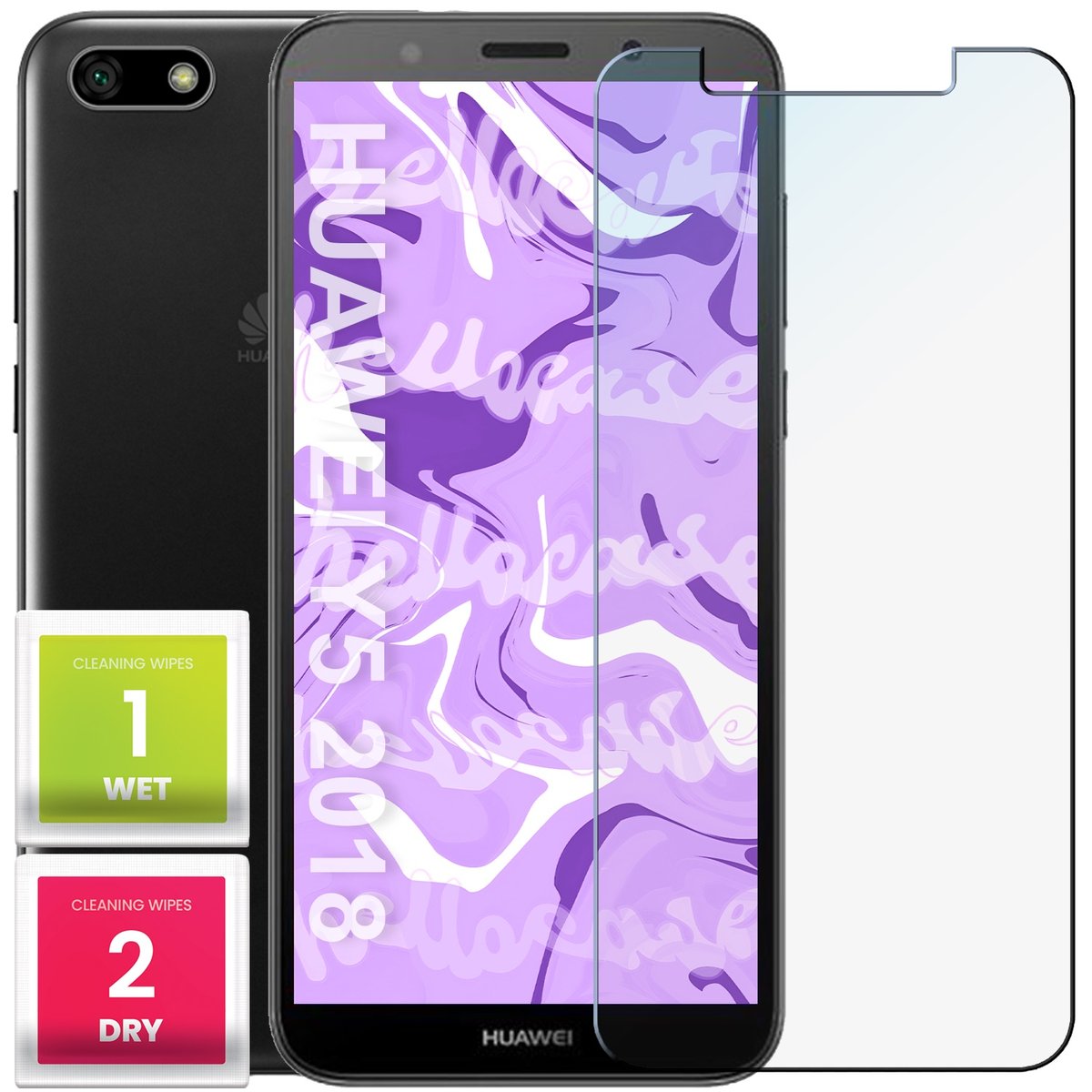 Szkło Hartowane 9H Do Huawei Y5 2018 Szybka