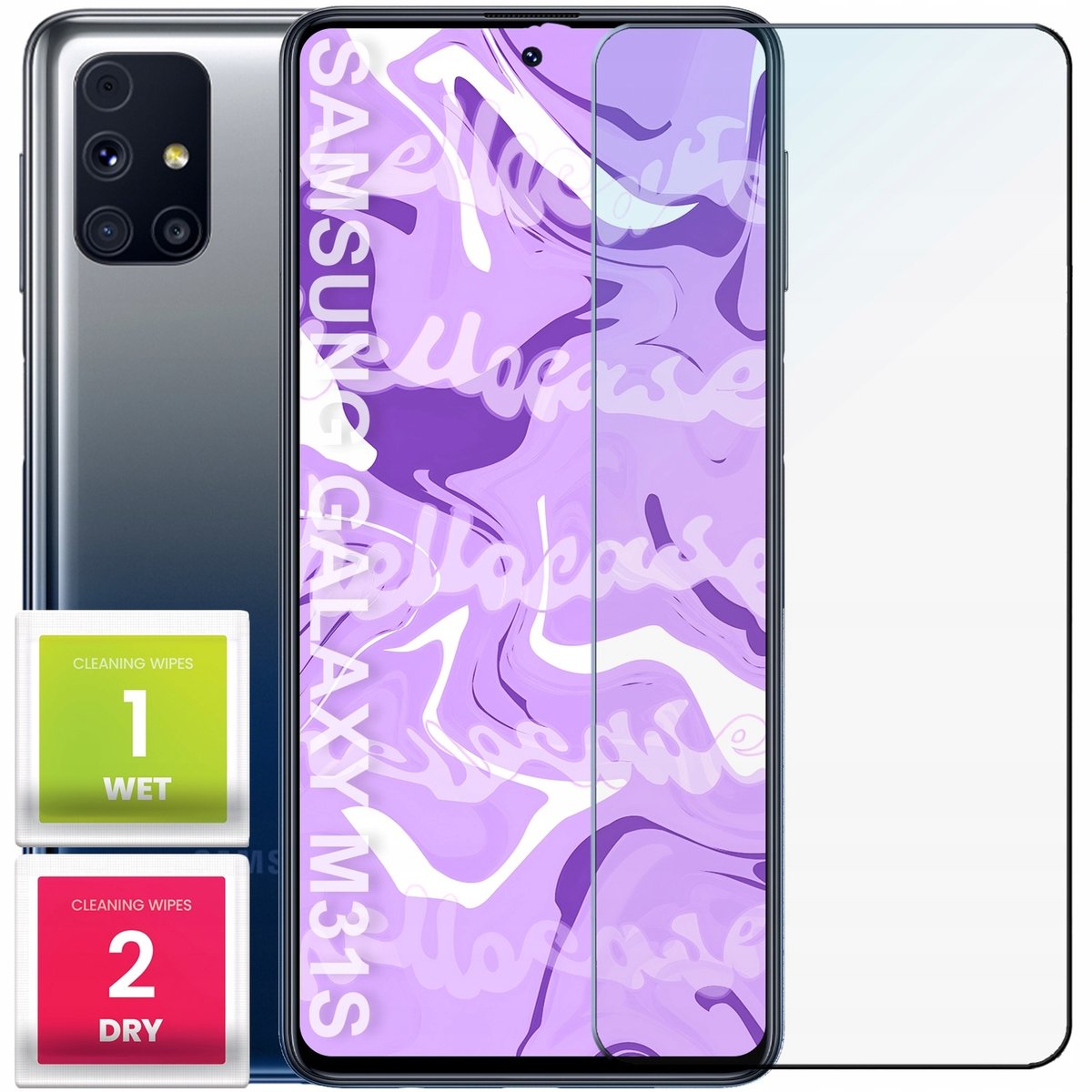 Szkło Hartowane 9H Do Samsung Galaxy M31S / A50S