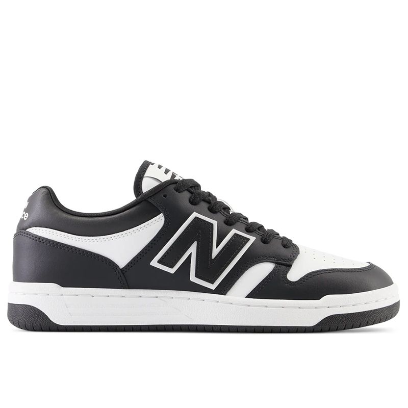 Buty New Balance BB480LBA - czarno-białe
