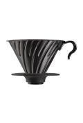 Urządzenie do parzenia kawy Metalowy Drip V60-02 z silikonową podstawką