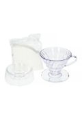 V60 Drip-Assist Set Zestaw dripper V60-02 + nakładka + filtry