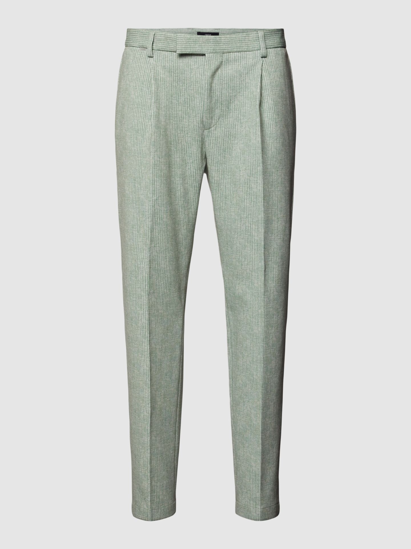 Spodnie do garnituru ze wzorem w paski model ‘Salto’