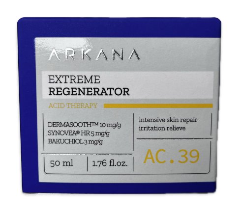 Arkana, Extreme Regenerator, Silnie Regenerujący Krem Dla Skóry Wymagającej Ekstremalnej Regeneracji, 50ml