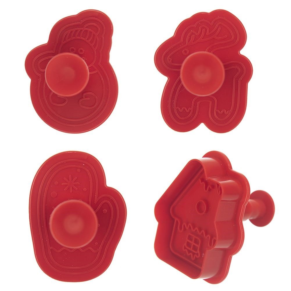 Wykrawacze do ciastek Boże Narodzenie 4 szt. świąteczne foremki do pierników