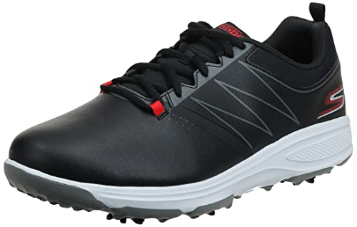 Skechers Go Golf Torque, Męskie trampki, Czarny czerwony, 41.5 EU