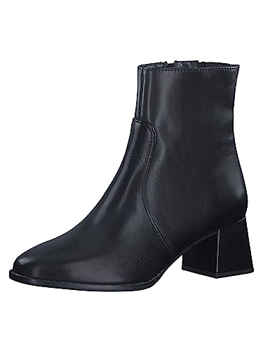 Tamaris Damskie sztyblety 1-25069-41, czarna skóra, 37 EU