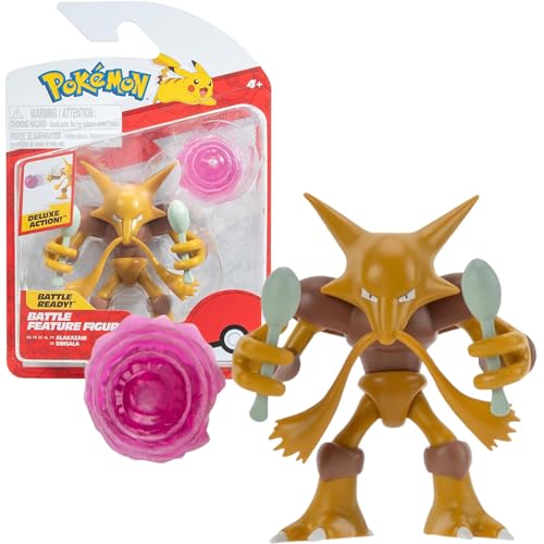 Figurka Alakazam Pokemon Funkcja Ataku Jazwares