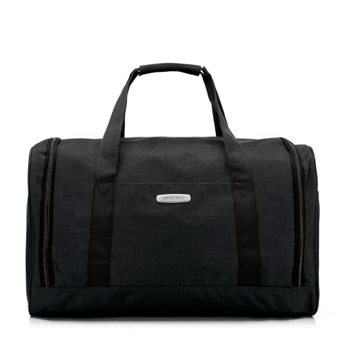 WITTCHEN Office kolekcja torba podróżna, torba treningowa, praktyczna i wielofunkcyjna, czarny, Mittlere Tasche, Kieszeń środkowa