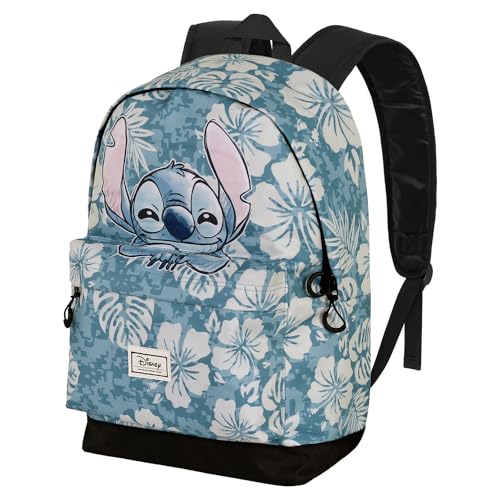 Plecak Lilo and Stitch Aloha-Fan HS 2.0, niebieski, NIEBIESKI, Jeden rozmiar, Plecak FAN HS 2.0 Aloha
