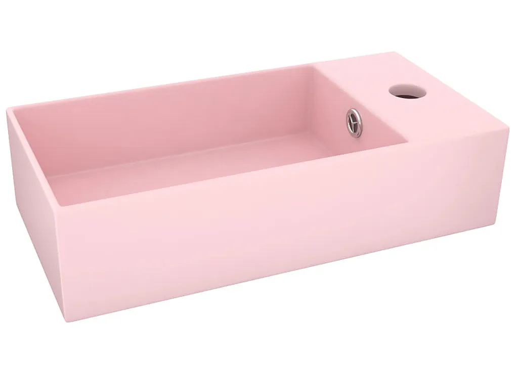 Elior Różowa umywalka ceramiczna M3-H17