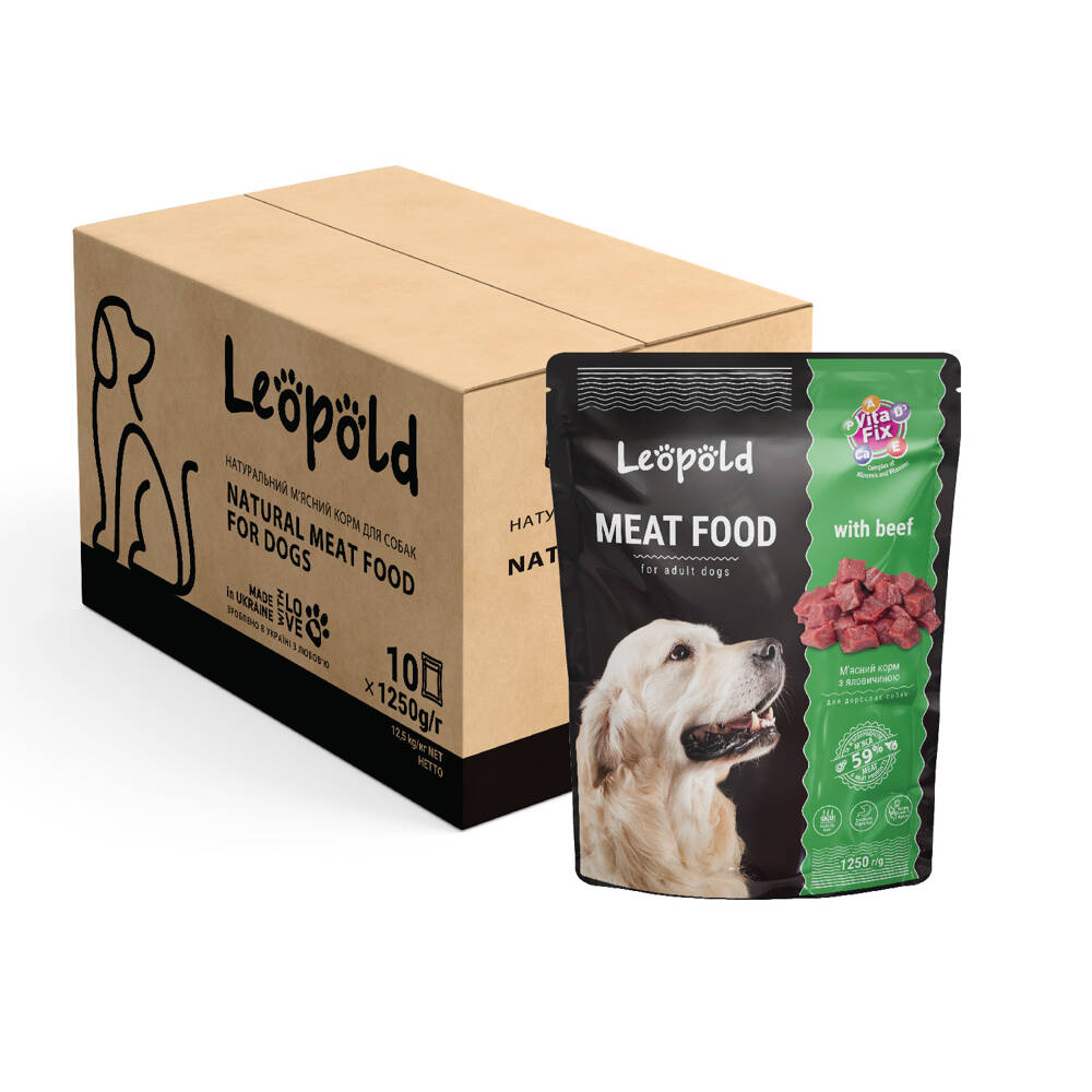 Leopold Danie mięsne z drobiem 10x1250g