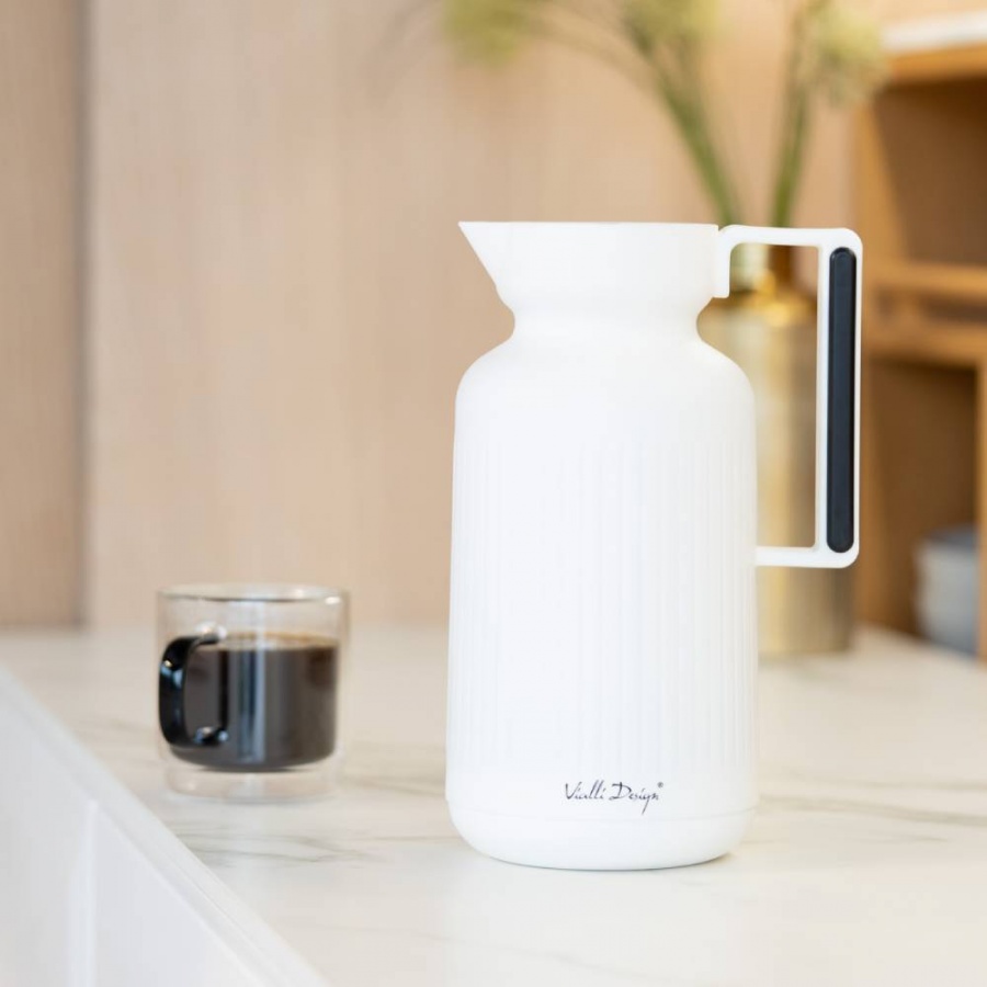 Termos z wkładem szklanym Lungo 9255