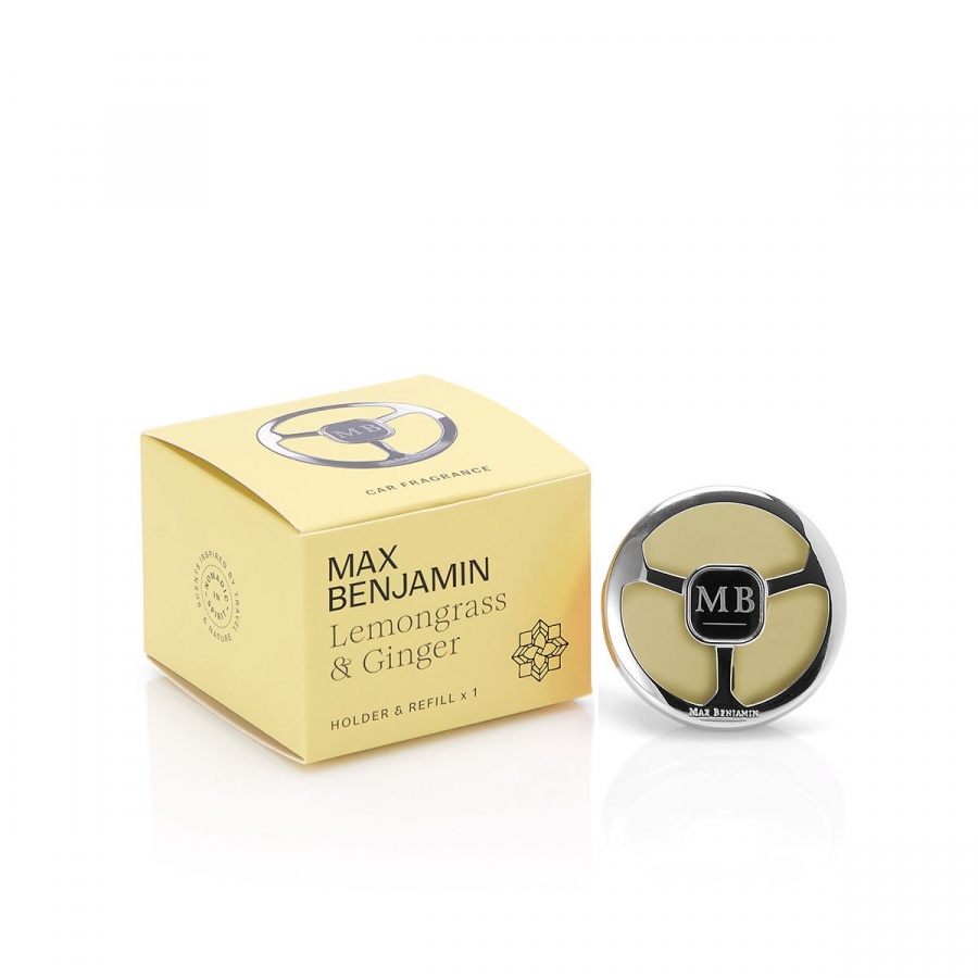 Max Benjamin Car fragrance dispenser - lemongrass and ginger RB-CF01