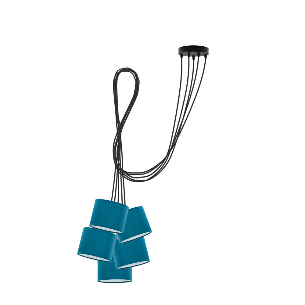 Nowoczesna lampa wisząca do pokoju dziecka WAIKIKI W5