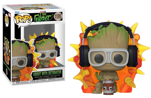 Funko POP, Figurka Marvel: IAG Groot w/ detonator