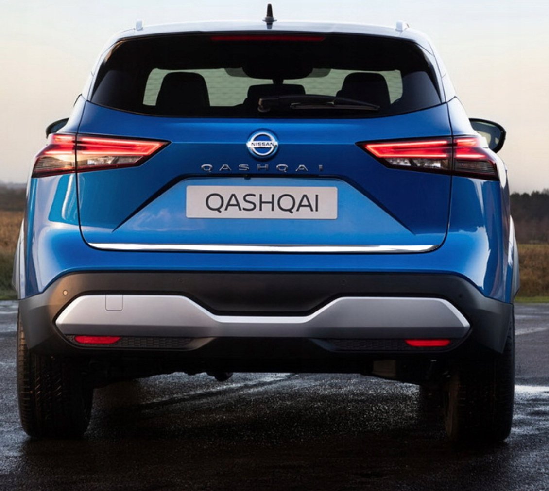 Nissan QASHQAI III Listwa CHROM klapa bagażnik tył