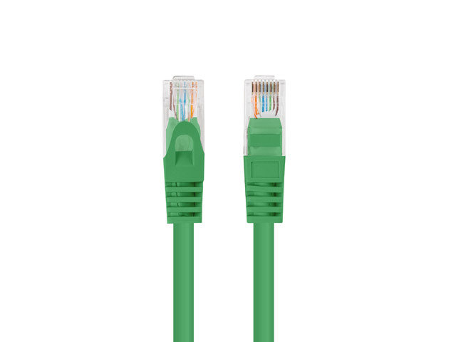 Lanberg, Patchcord kat.5e utp 2m zielony fluke passed lanberg 10-pack