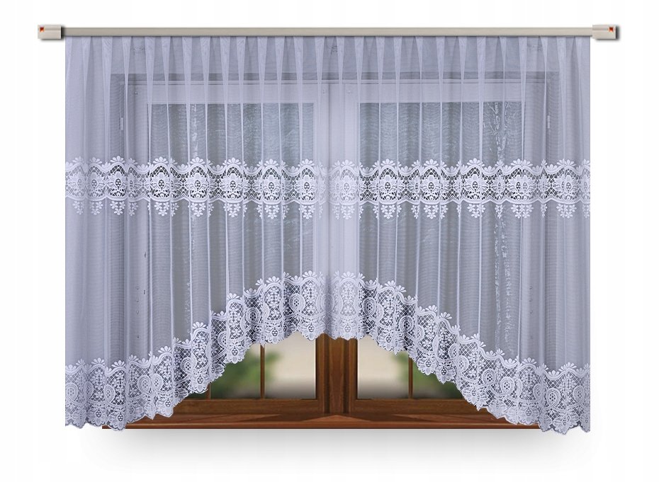 Firanka Gotowa Żakardowa 18982 160X300 Wyższa Półka