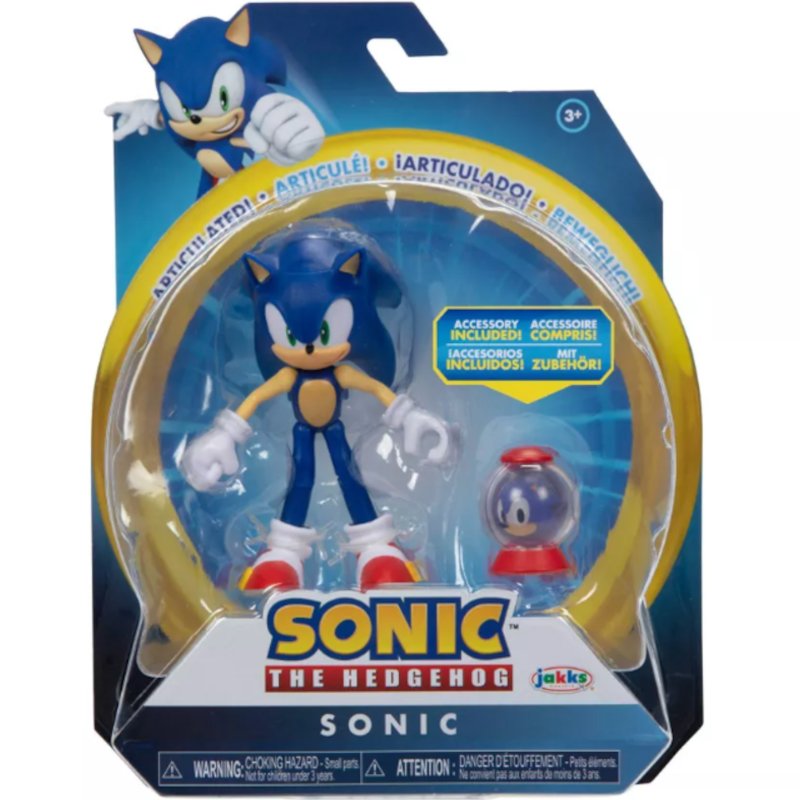 Sonic The Hedgehog Ruchoma Figurka Sonic 10Cm