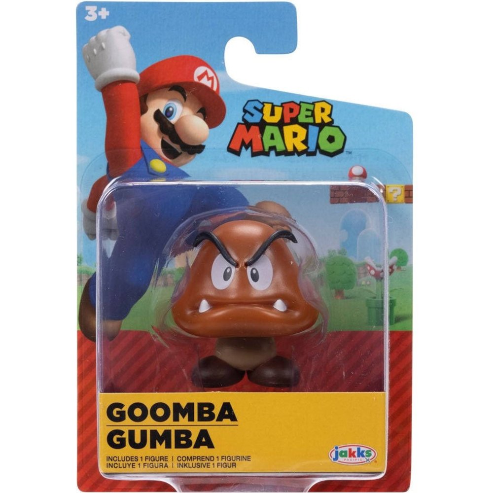 Super Mario Jakks Ruchoma Figurka Goomba 5Cm