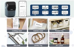 Niimbot Smart B1 1AC12202005 drukarka etykiet + etykiety papierowe