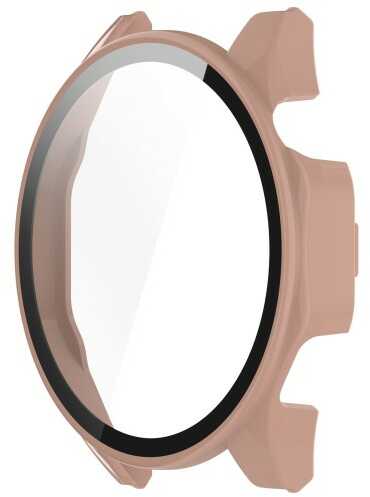 Bizon Etui Case+Glass Watch do Huawei Watch GT 4 46 mm, różowe