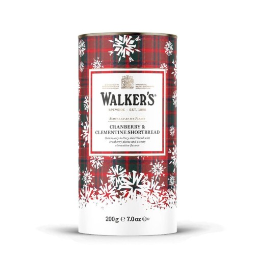 Ciastka Walkers Cranberry & Clementine Shortbread 200g