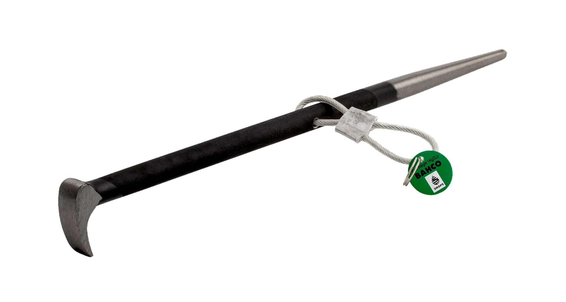 Łom z obracającą się główką 406 mm - TAH3681 BAHCO