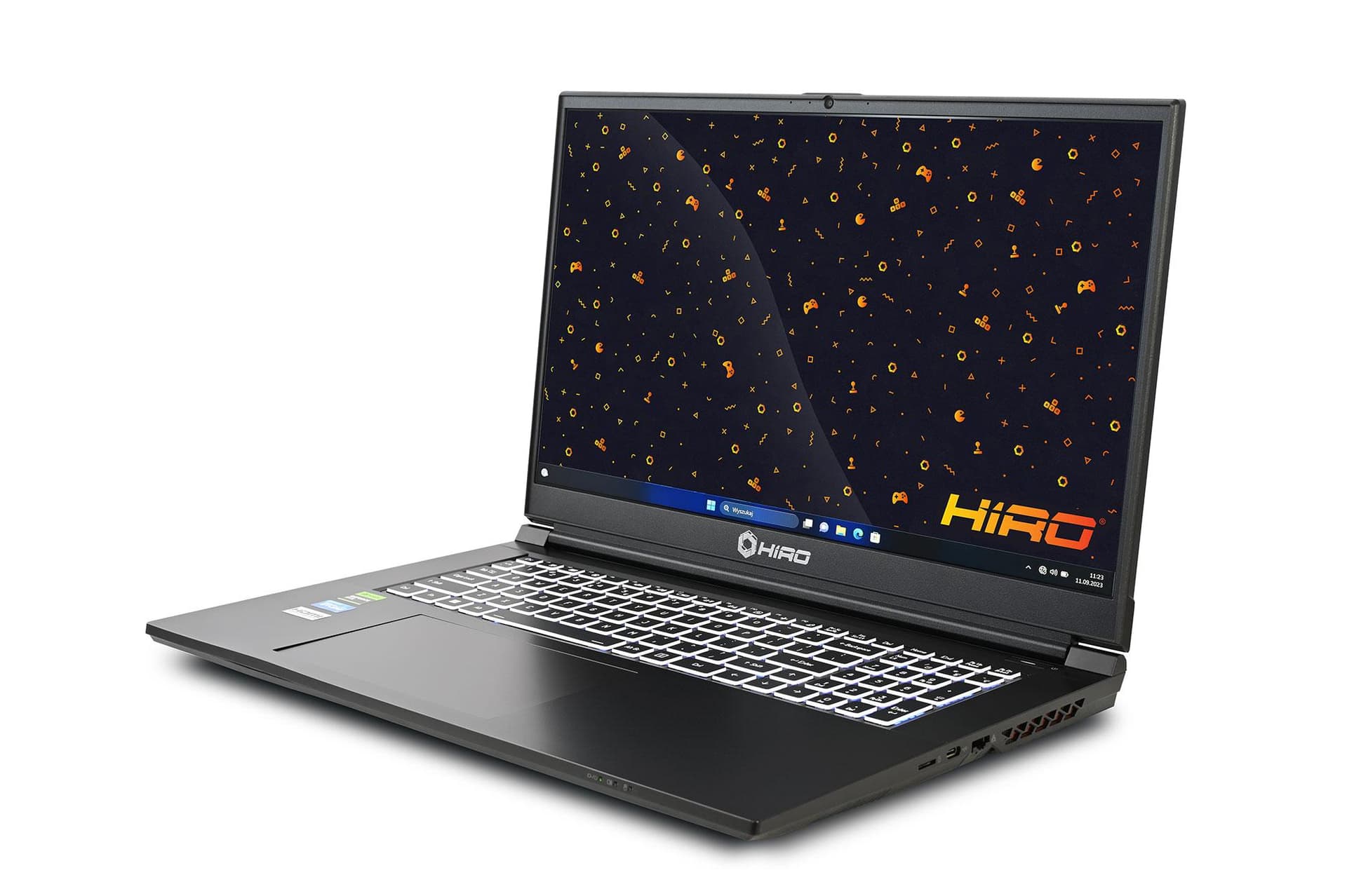 gamingowy HIRO K760 17,3'', 144Hz, i7-13700H, RTX 4060 8GB, 32GB RAM, 2TB SSD M.2, Windows 11