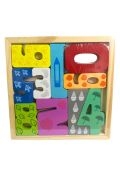 Puzzle drewniane cyferki 223 06867