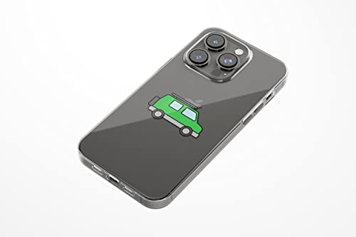 Questo Casa, Etui z cyfrowym nadrukiem kompatybilne z iPhone 14 Pro, etui na telefon komórkowy, ochronne, odporne na uderzenia, silikonowe, elastyczne, przezroczyste etui na telefon
