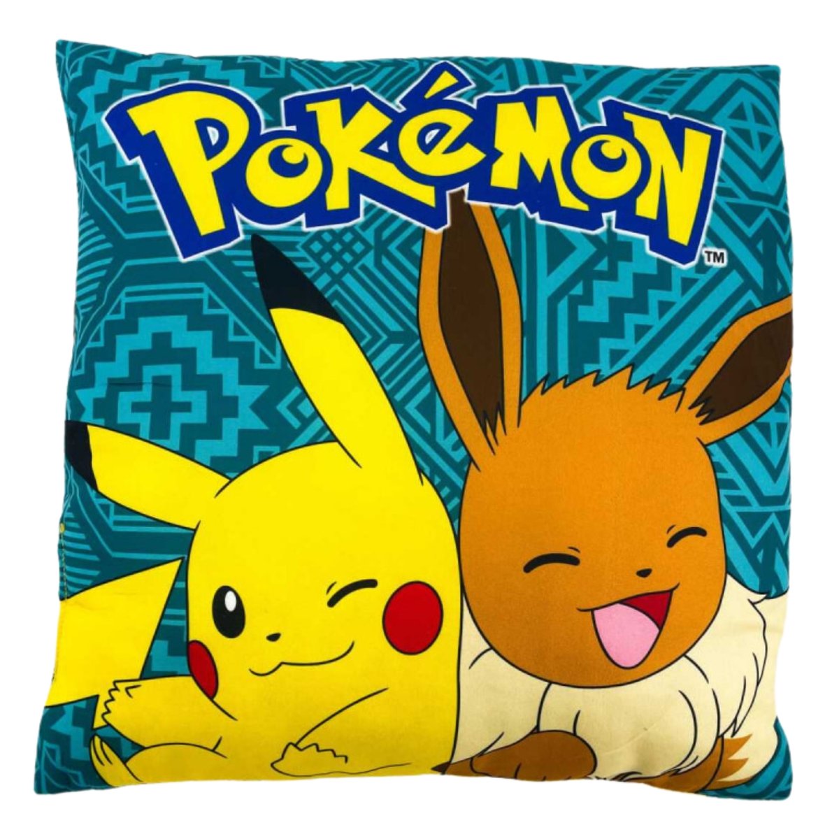 PODUSZKA POKEMON Z MIKROFIBRY dwustronna z wypełnieniem 40x40cm