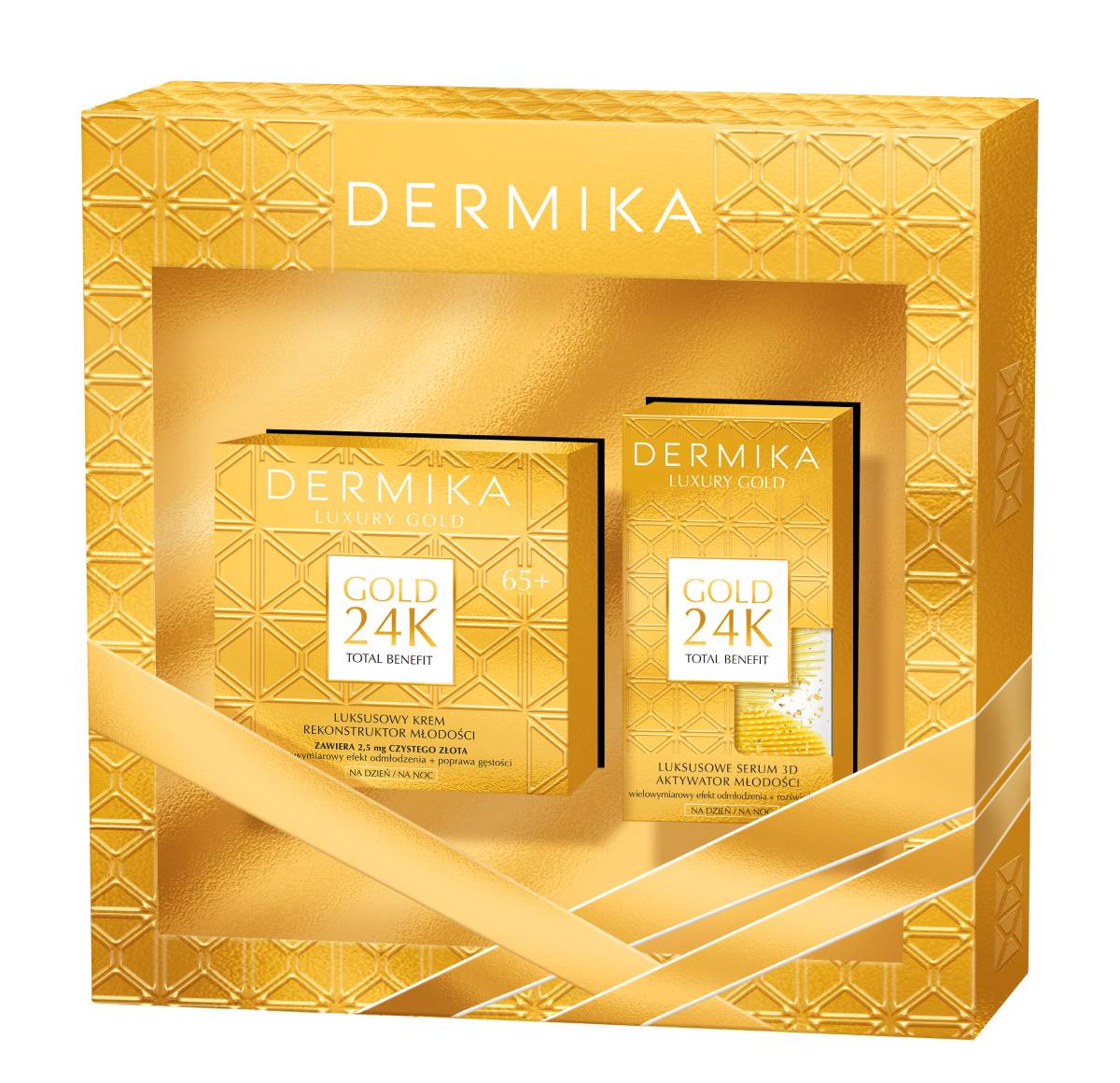 Dermika Luxury Gold 65+ - zestaw 1szt