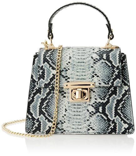 NAEMI Torebka damska Shopper, czarny biały, jeden rozmiar