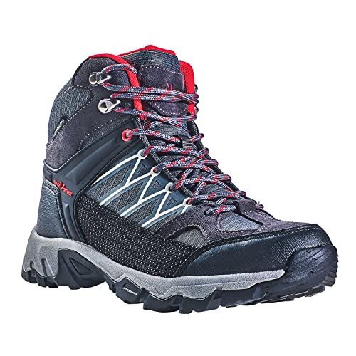 Black Crevice Damskie buty trekkingowe High Cut I High Cut I wodoodporne buty trekkingowe I wysokiej jakości buty sportowe do aktywności na świeżym powietrzu I wyściełane buty trekkingowe damskie z