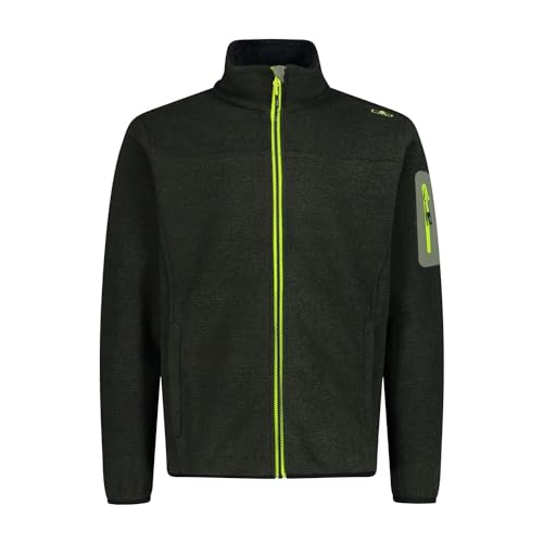 CMP męska kurtka Knit-Tech Oil Green-Kaki, 52