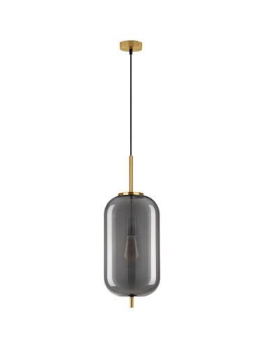 Brad XL D22 lampa wisząca 1xE27 złota/czarna LE43662