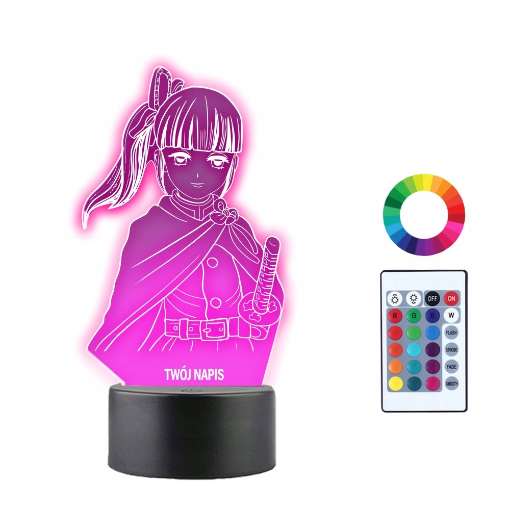 Lampka Nocna 3D LED Kanao Tsuyuri Prezent