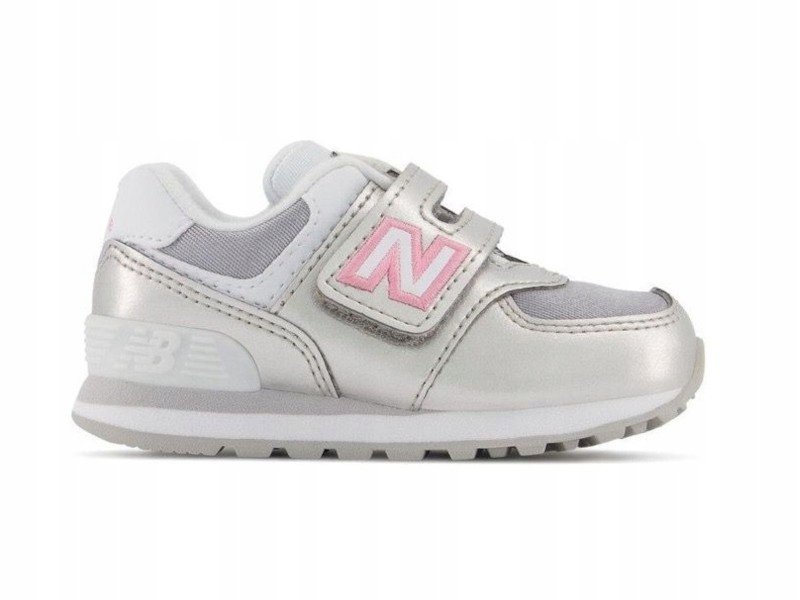 BUTY dziecięce NEW BALANCE 500 IV574LF1 21 rzepy / srebrne