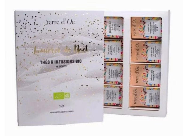 Zestaw Świąteczny 48 Herbat Christmas Gift Terre D'Oc