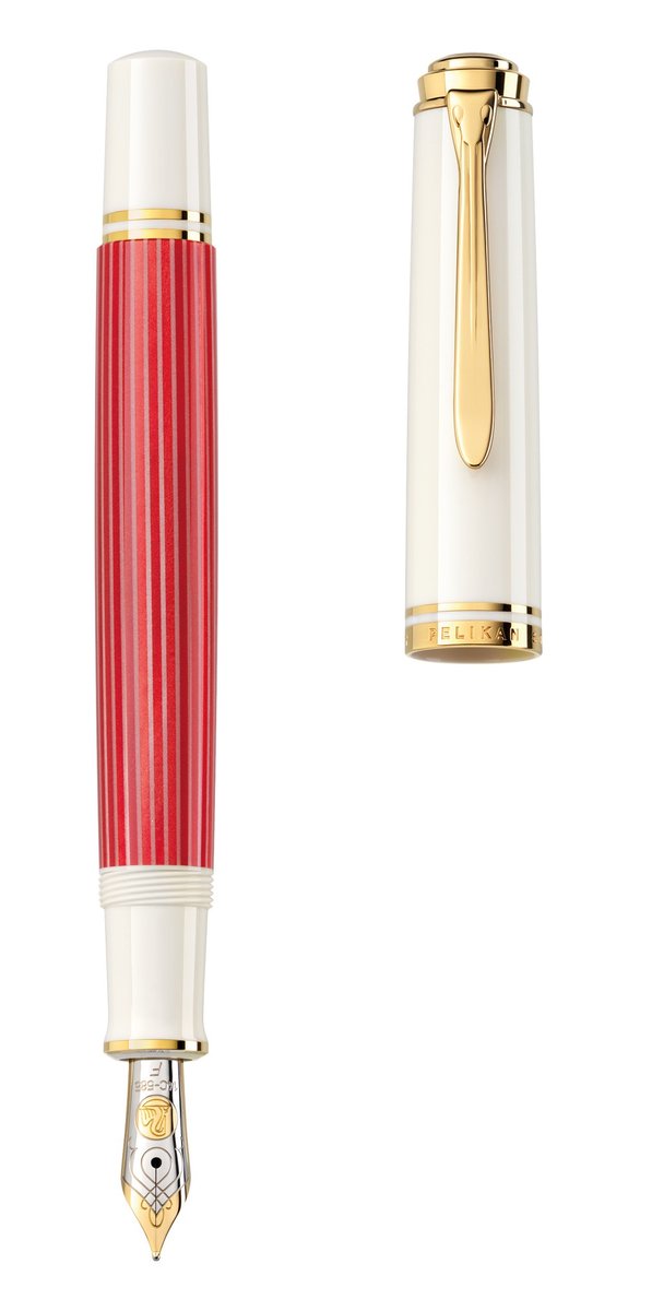 Pelikan Pióro Wieczne M Souverän M600 Red-White