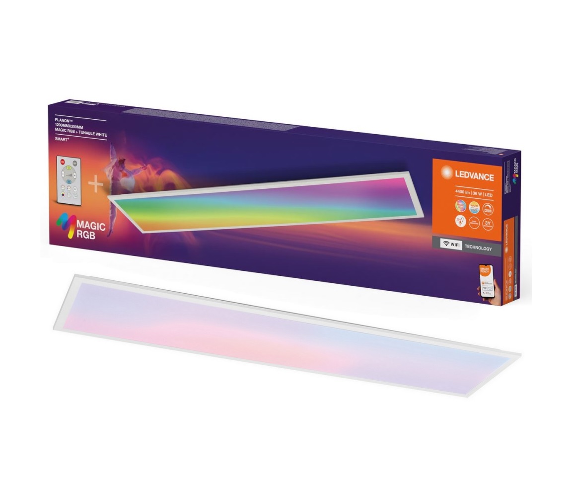 Ledvance-LED RGBW Ściemnialny plafon SMART+MAGIC LED/36W/230V Wi-Fi+pilot