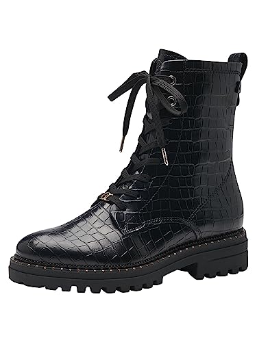 Tamaris Damskie botki 1-1-25223-41, czarny, 38 EU