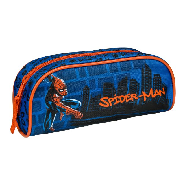 Piórnik szkolny SPIDERMAN jednokomorowy 22cm