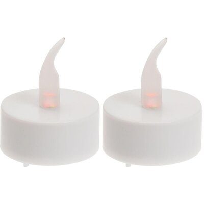 Komplet 2 świec TEALIGHT LED TIMER