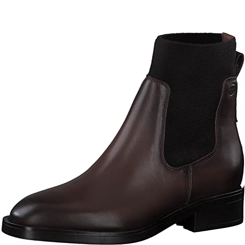 Tamaris Damskie botki 1-1-25028-41, koniak, 38 EU