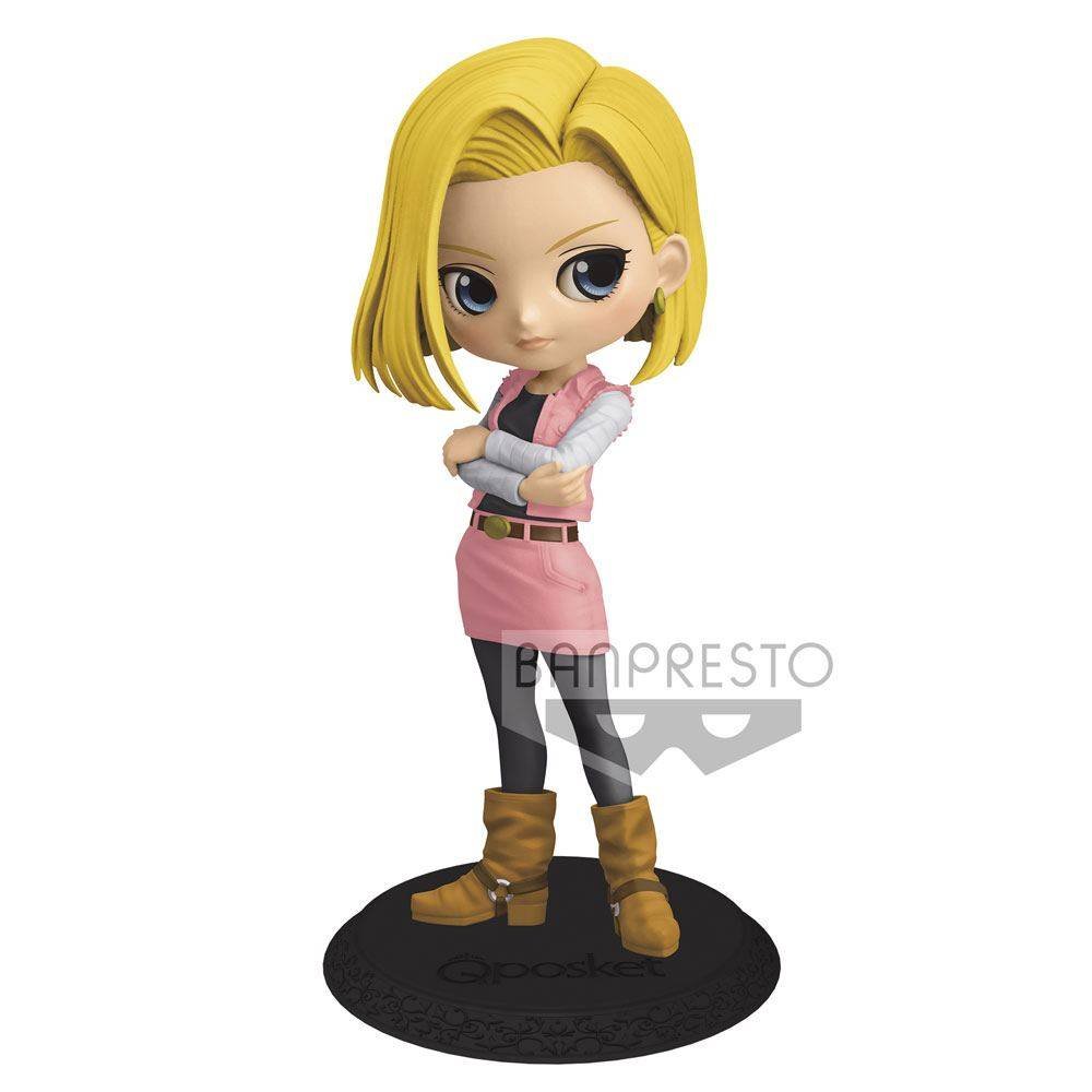 BANPRESTO, figurka Dragon Ball Z Q Posket - Android 18 Ver. B