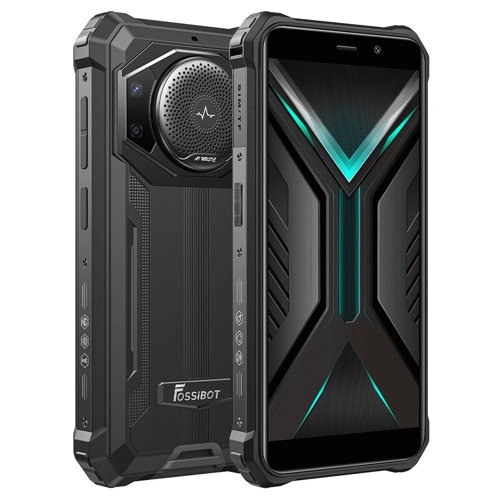 FOSSiBOT F101 4/64GB czarno-zielony